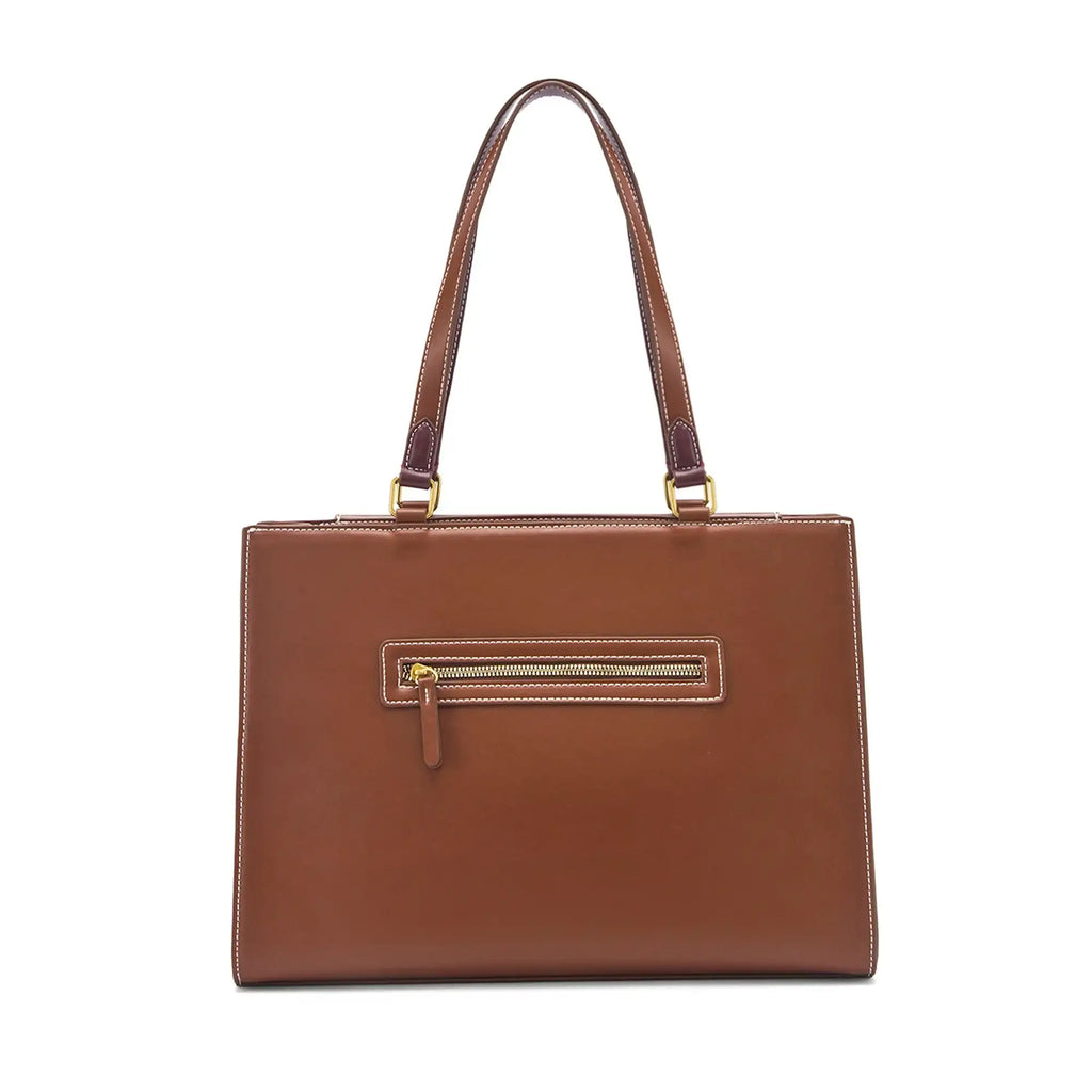 Monroe Ambra Tan Tote Bag - Lino Perros