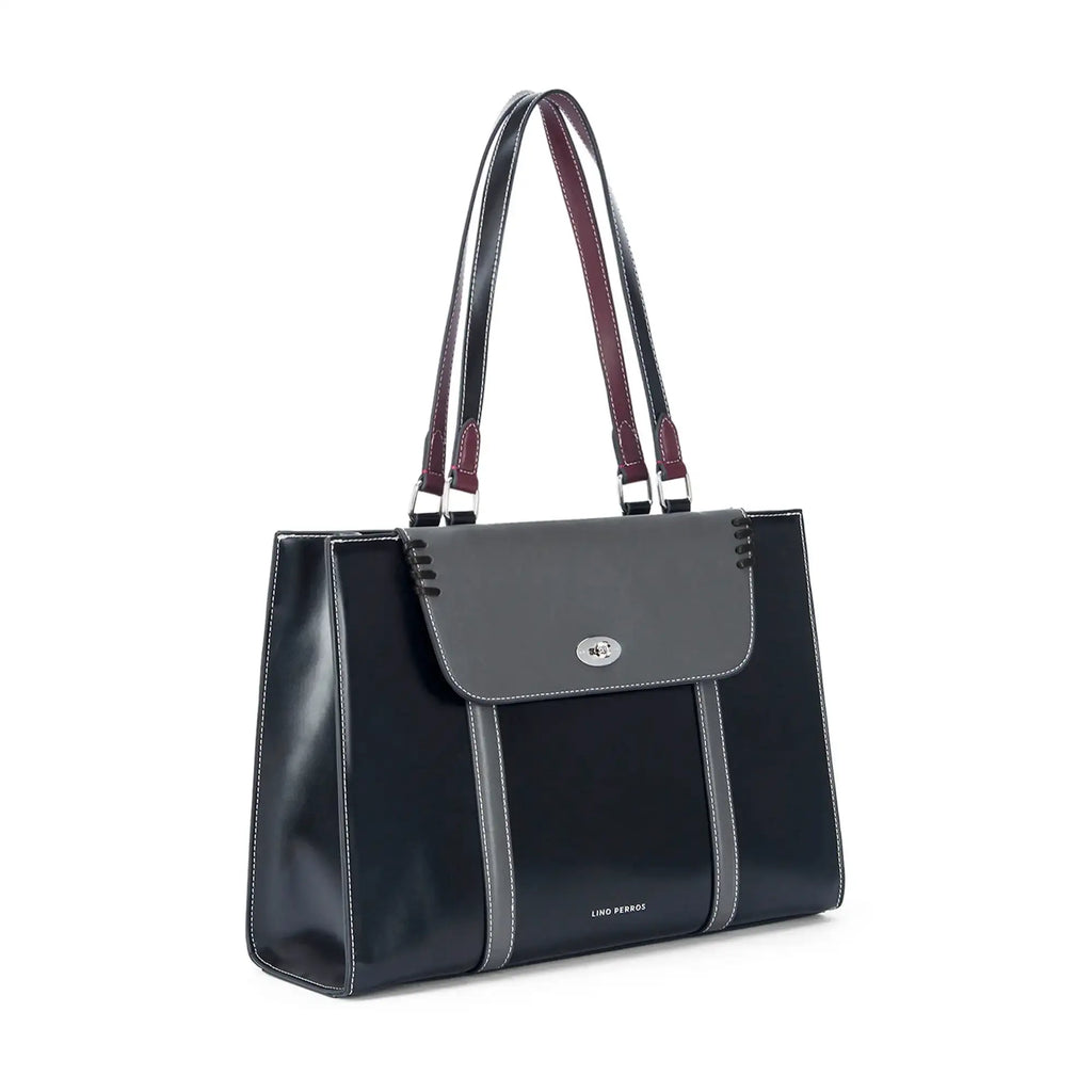 Monroe Ambra Black Tote Bag - Lino Perros