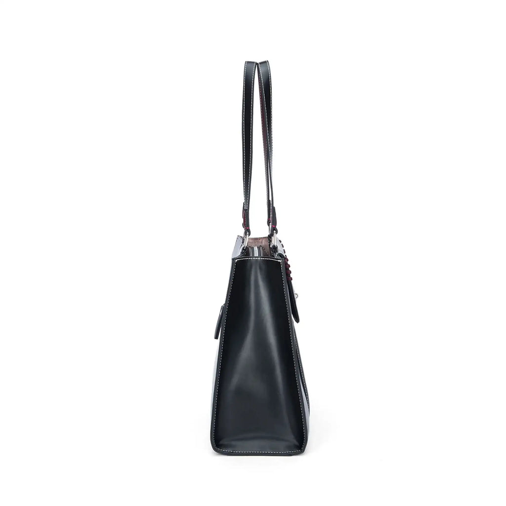 Monroe Ambra Black Tote Bag - Lino Perros