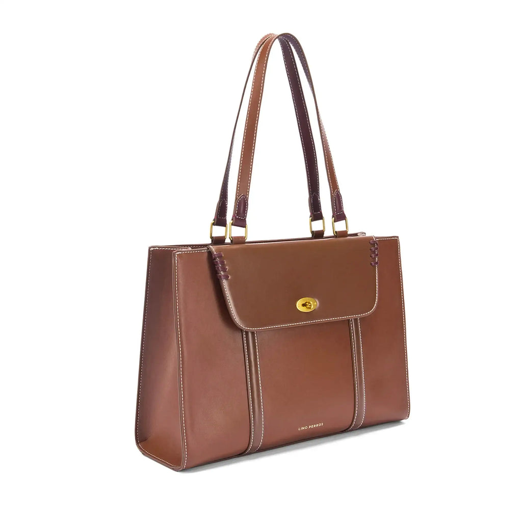 Monroe Ambra Tan Tote Bag - Lino Perros
