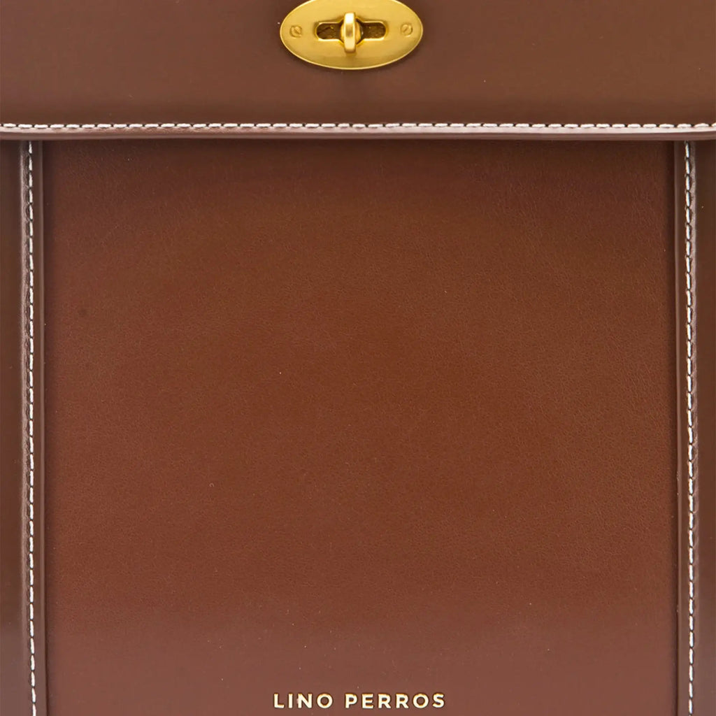 Monroe Ambra Tan Tote Bag - Lino Perros