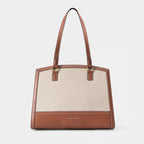 Monroe Aurelia Beige Tote Bag - Lino Perros