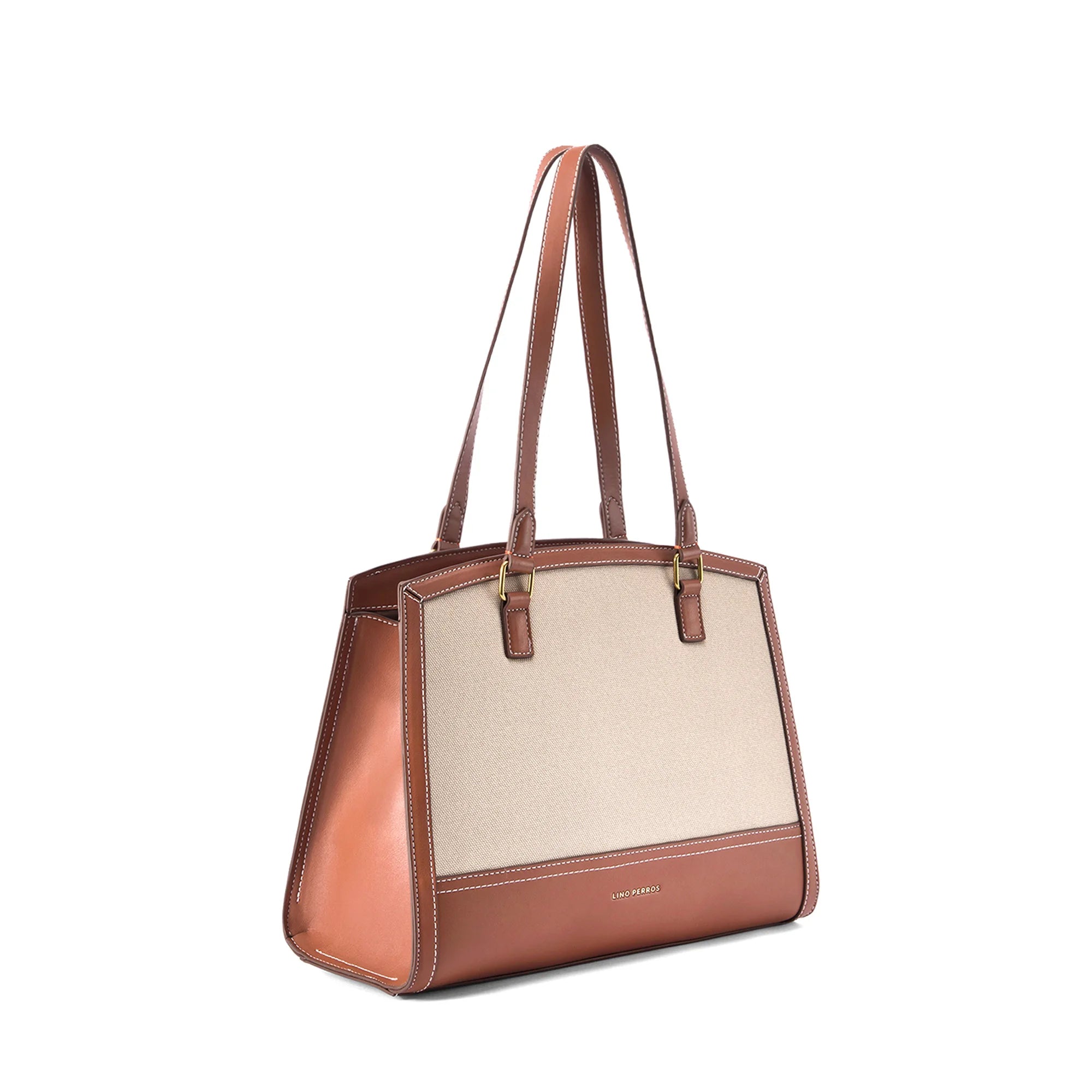 Monroe Aurelia Beige Tote Bag - Lino Perros