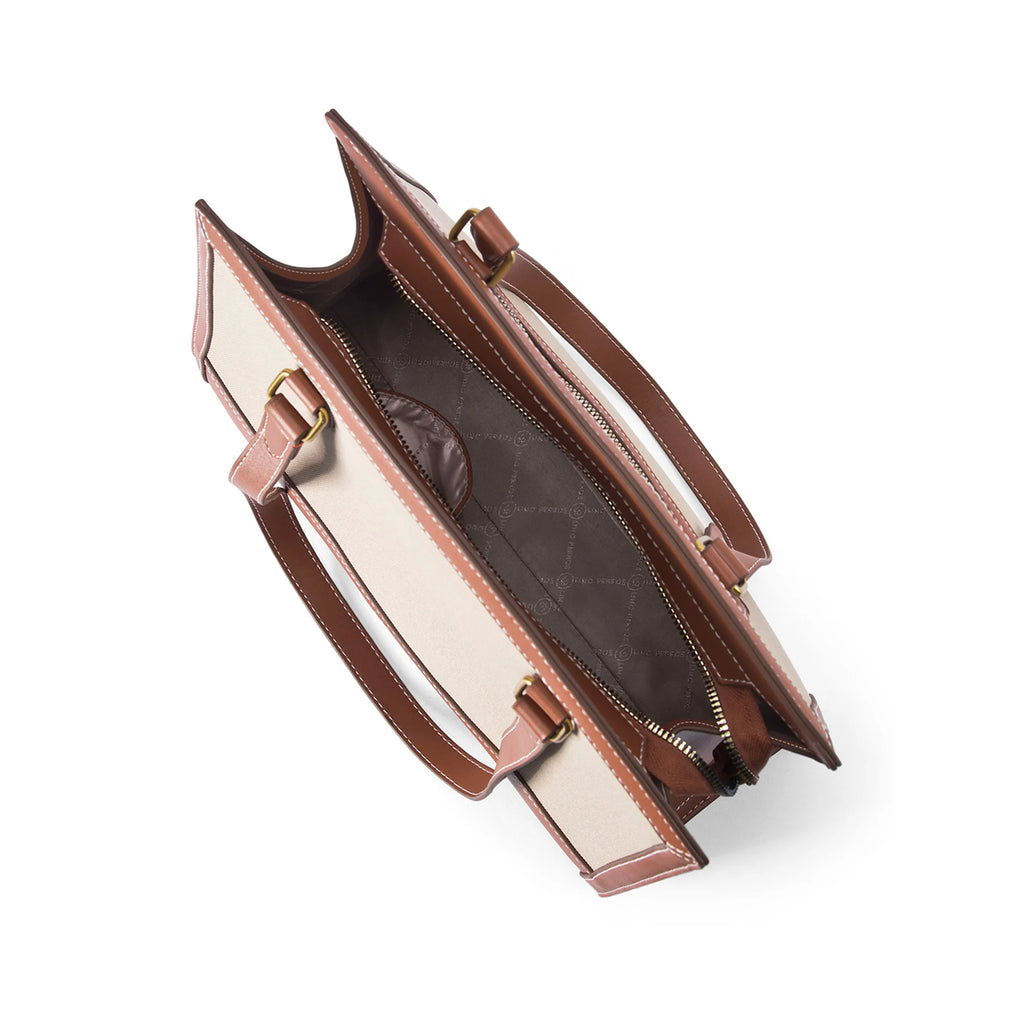 Monroe Aurelia Beige Tote Bag - Lino Perros