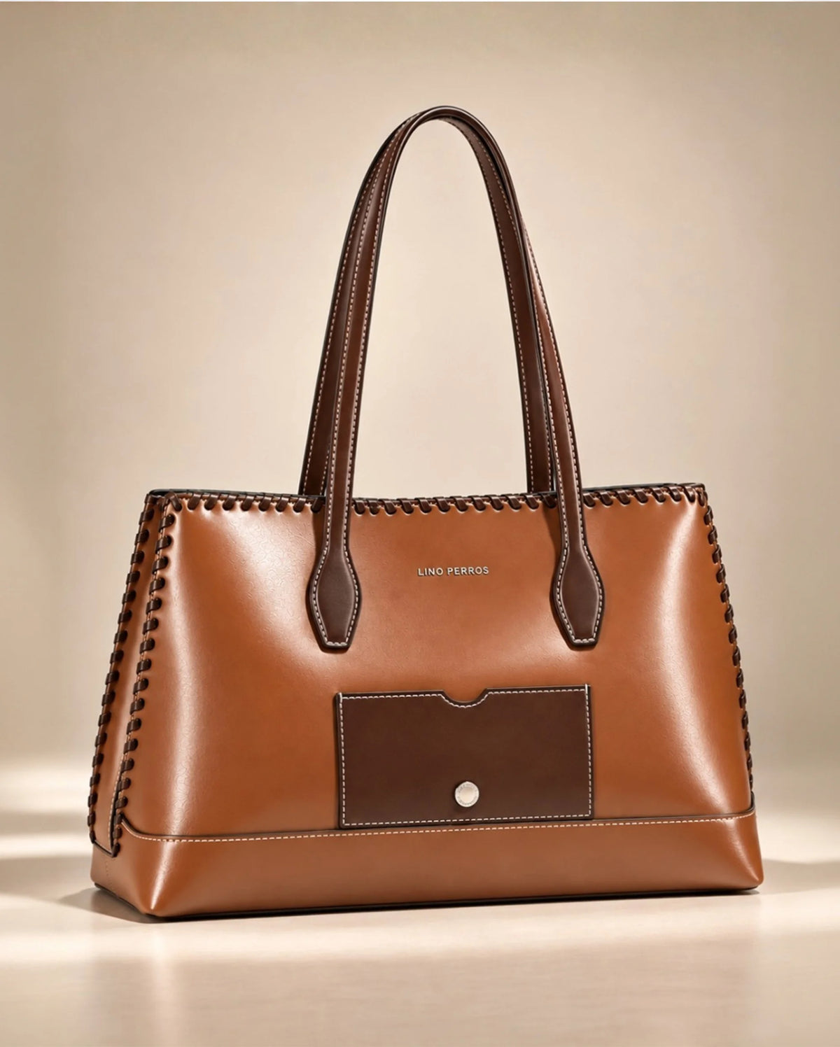 Monroe Mirabelle Tan Tote Bag - Lino Perros