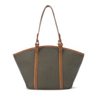 Monroe Daisy Bloom Olive Tote Bag - Lino Perros