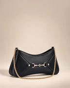 Texas Cleo Black Shoulder Bag - Lino Perros