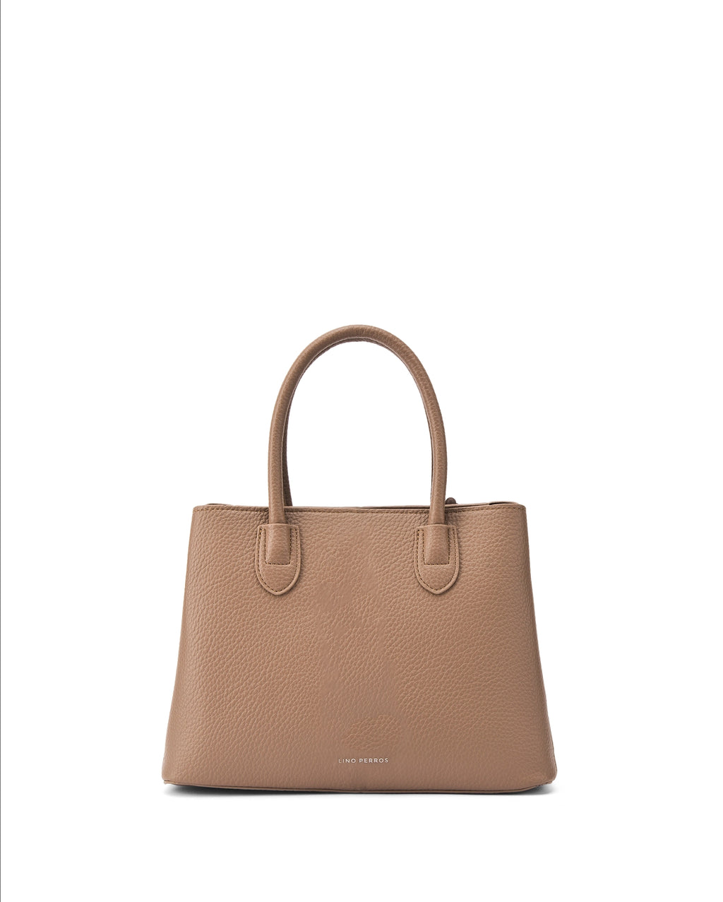 Voyage Saddle Charm Beige Satchel bag | Lino Perros