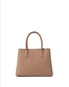 Voyage Saddle Charm Beige Satchel bag | Lino Perros