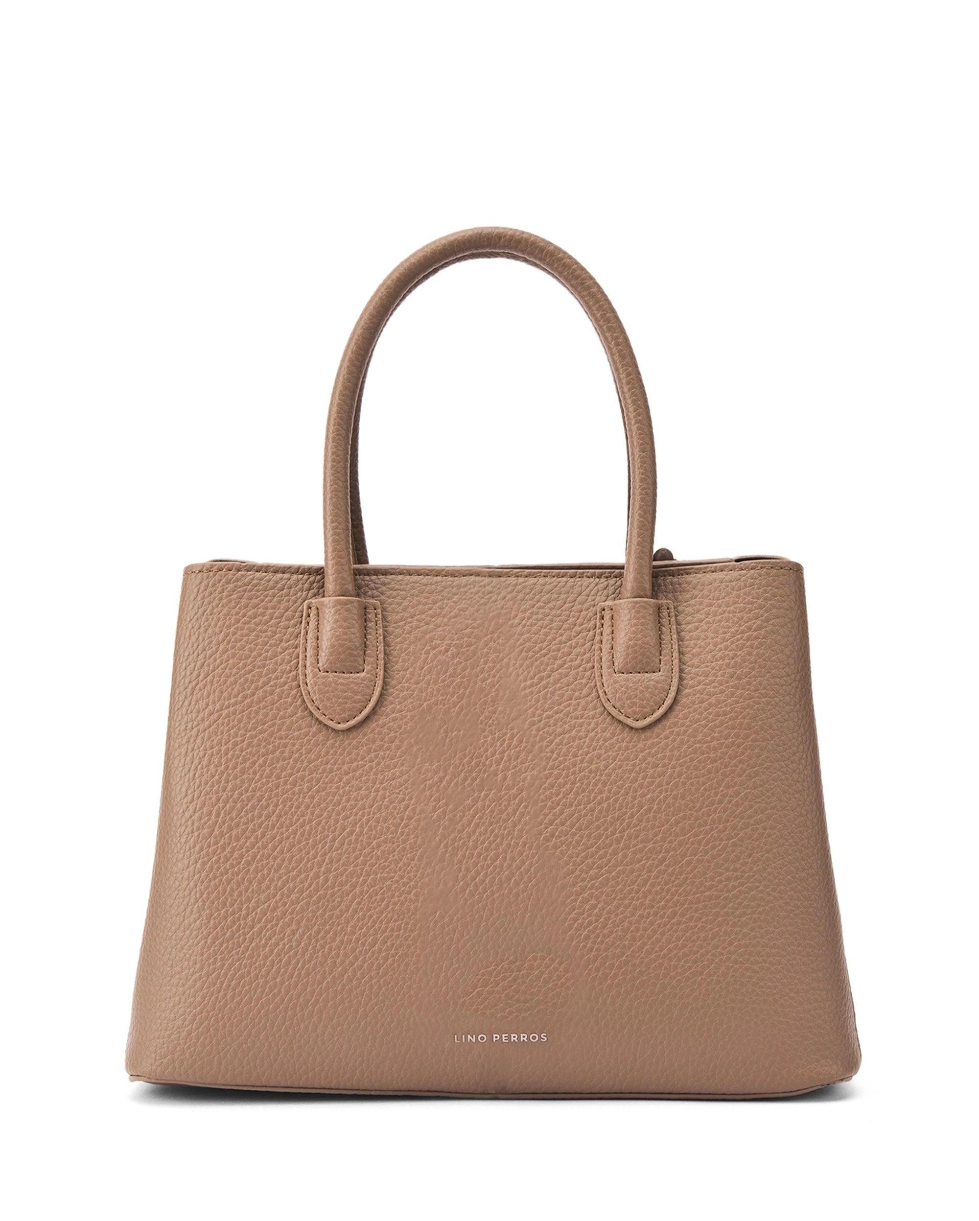 Voyage Saddle Charm Beige Satchel bag