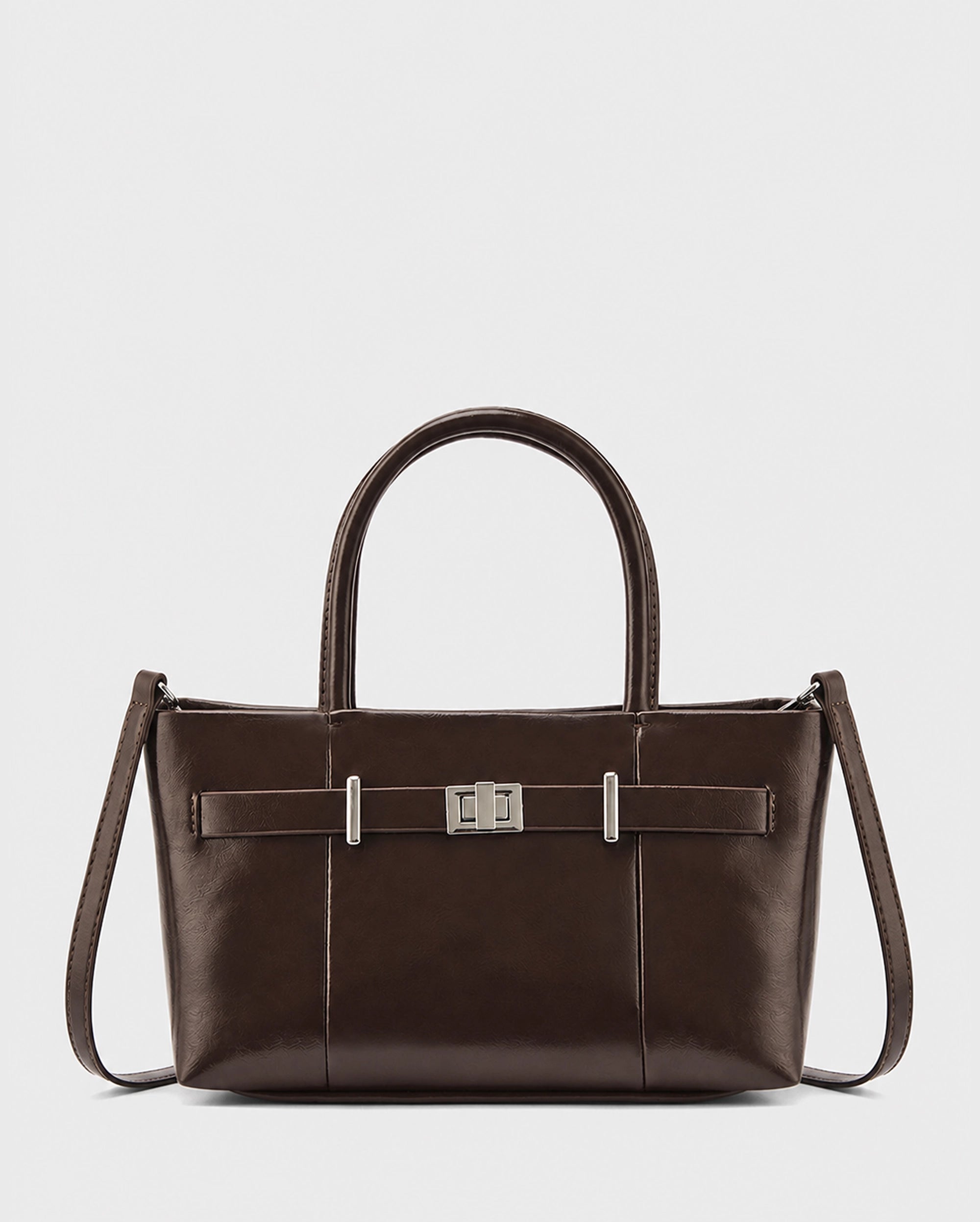Ella Elite Coffee Handbag