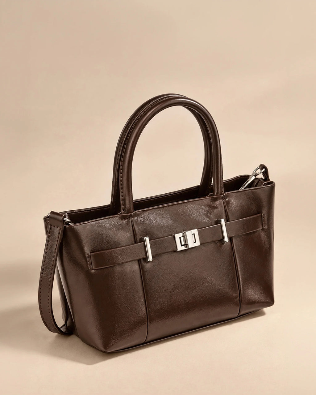 Ella Elite Coffee Handbag