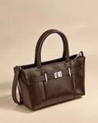 Ella Elite Coffee Handbag