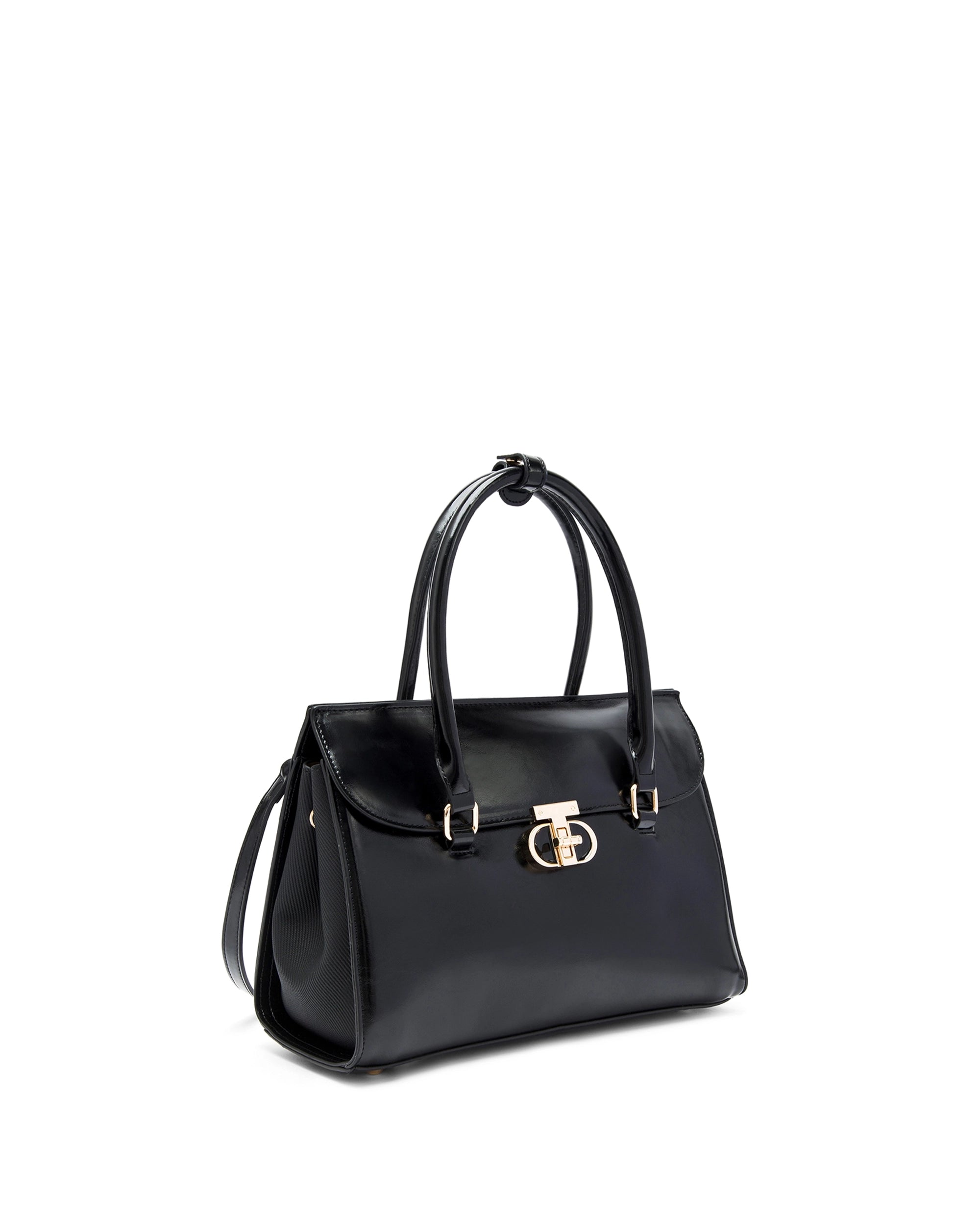 Voyage Prestige Black Satchel bag | Lino Perros