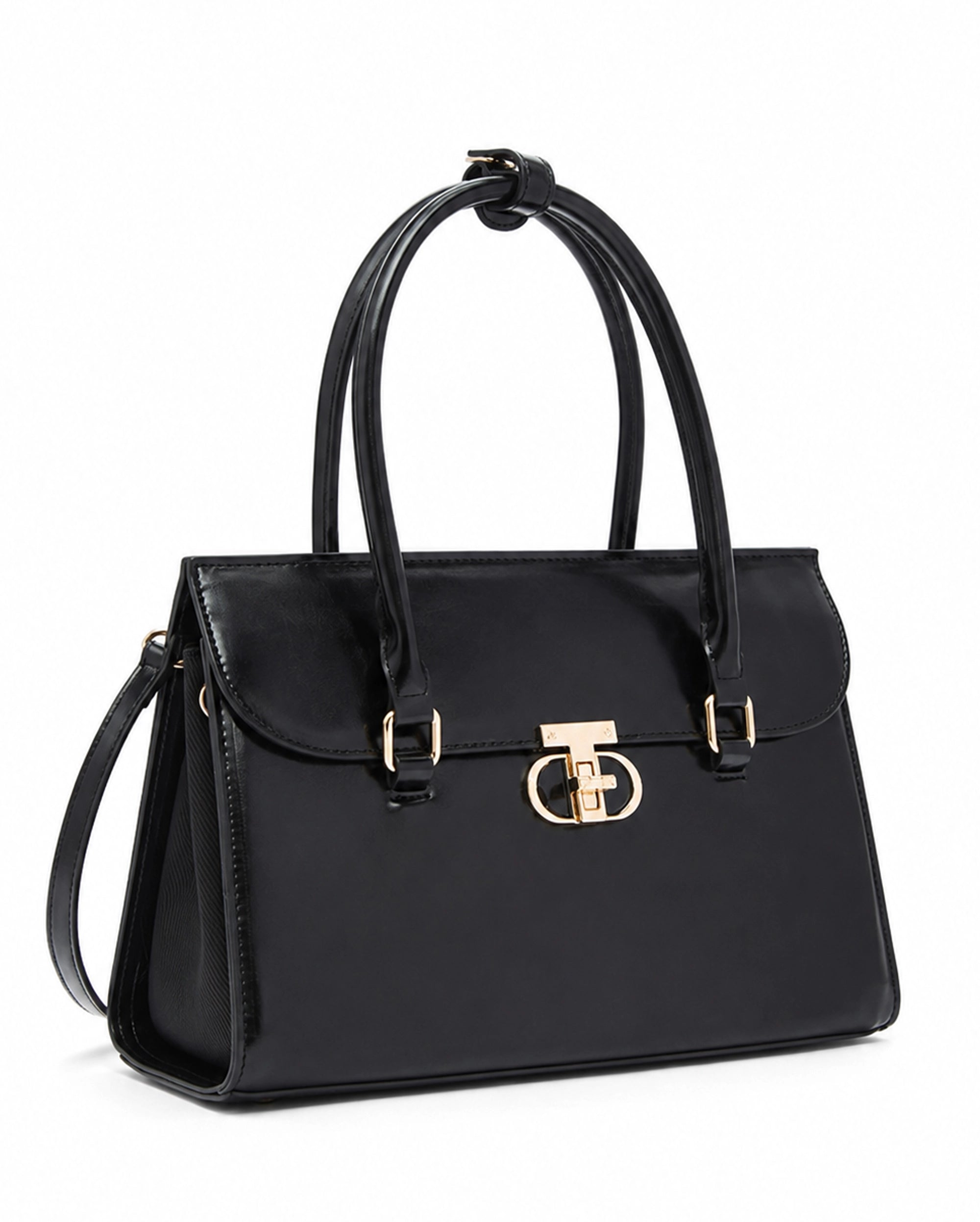Voyage Prestige Black Satchel bag