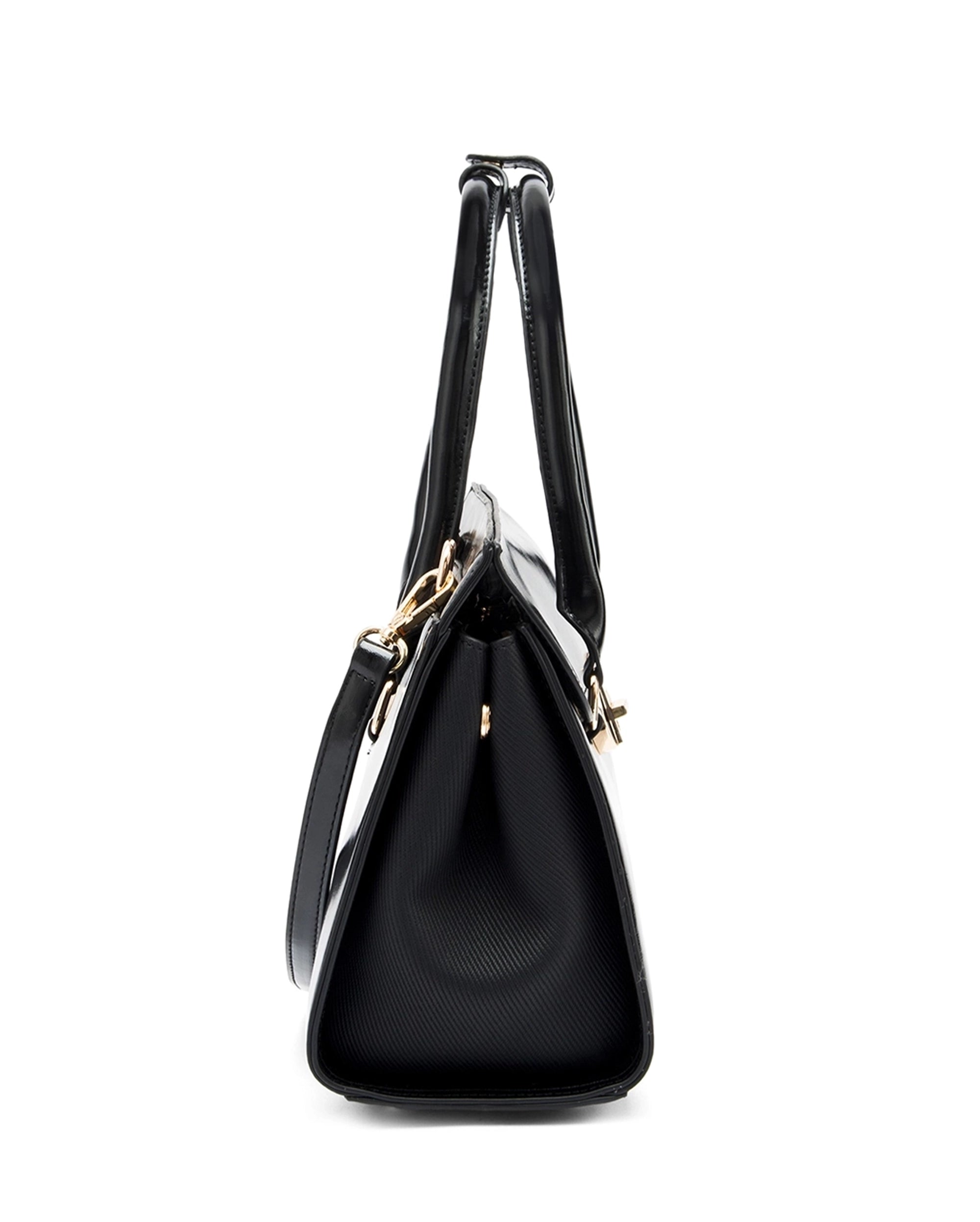 Voyage Prestige Black Satchel bag