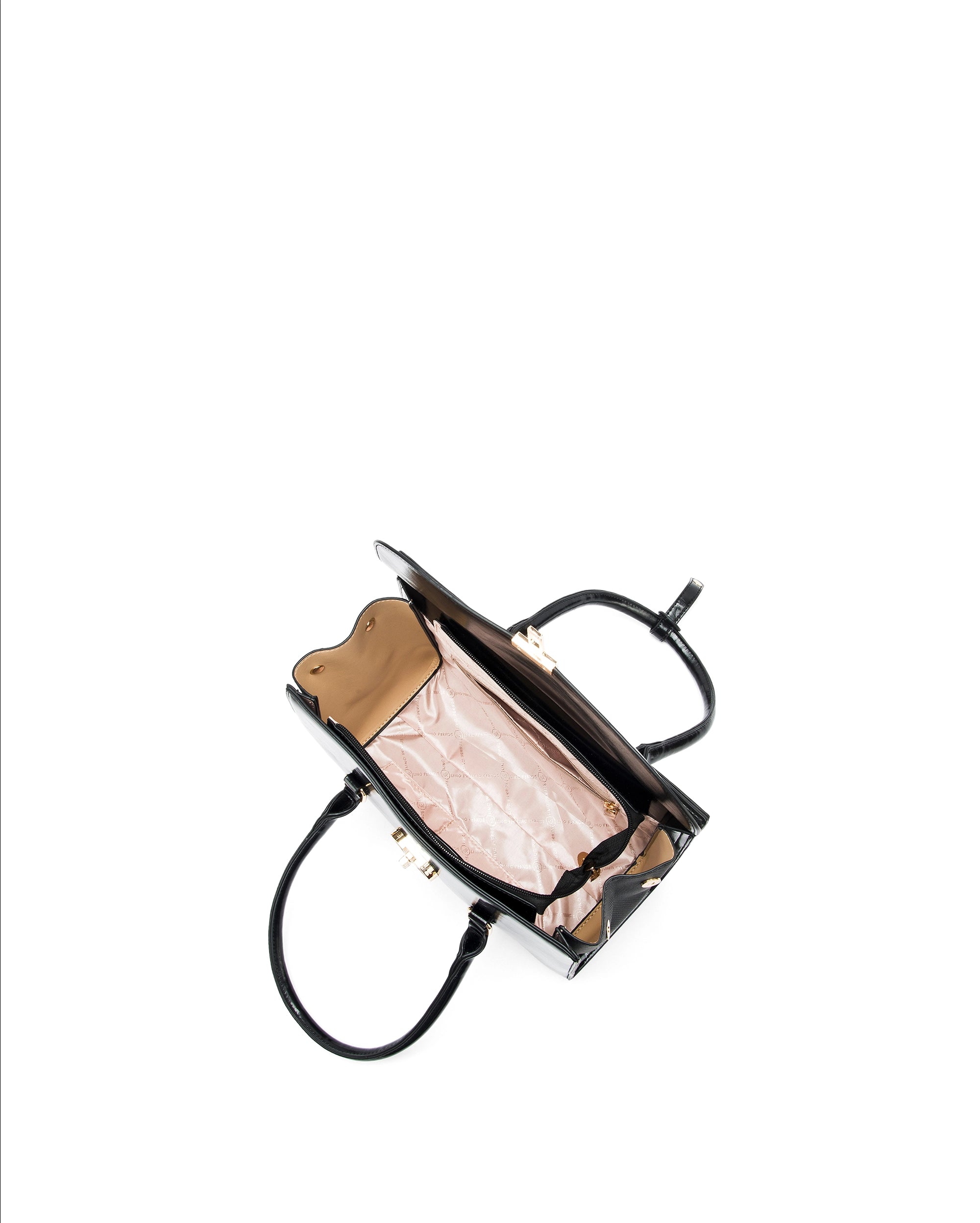 Voyage Prestige Black Satchel bag | Lino Perros