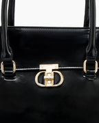 Voyage Prestige Black Satchel bag