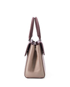 Voyage Dual Tone Taupe Satchel