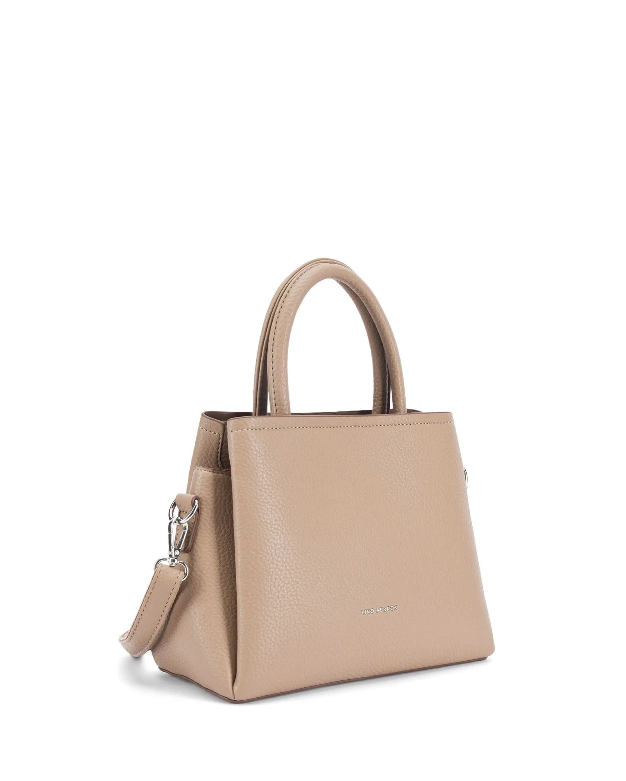 Voyage Solene Beige Satchel Bag