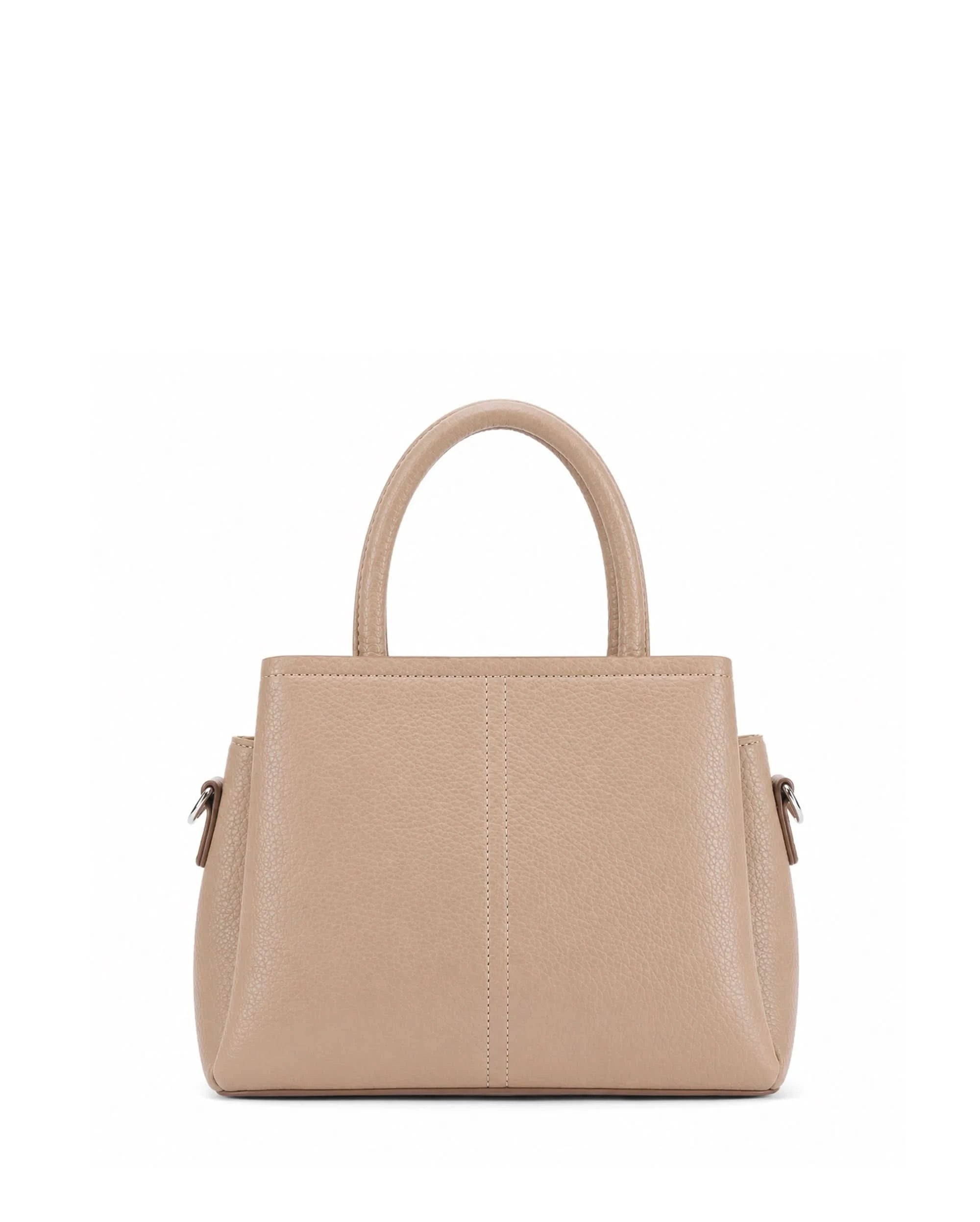 Voyage Solene Beige Satchel Bag