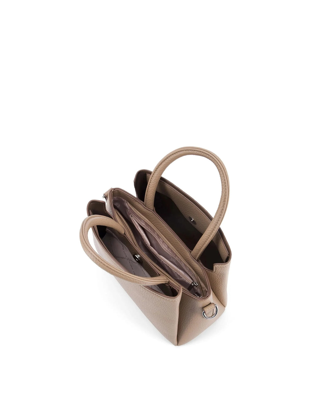 Voyage Solene Beige Satchel Bag