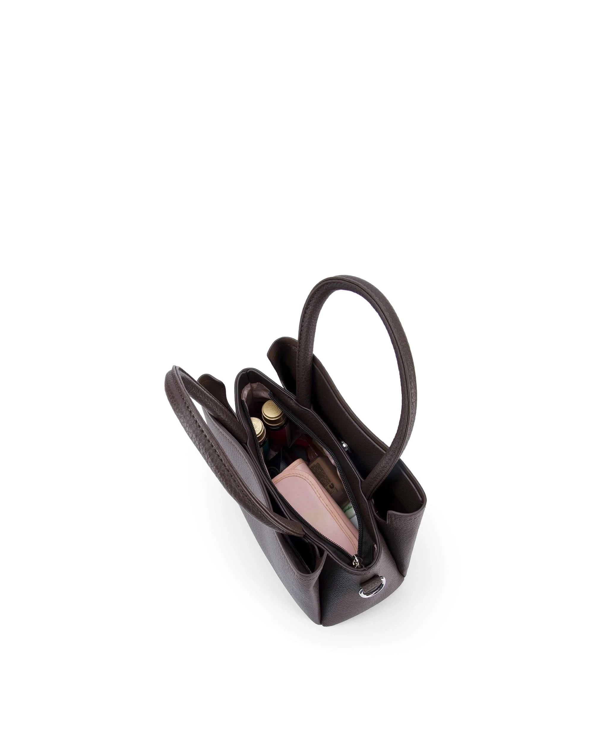 Voyage Solene Coffee Satchel Bag