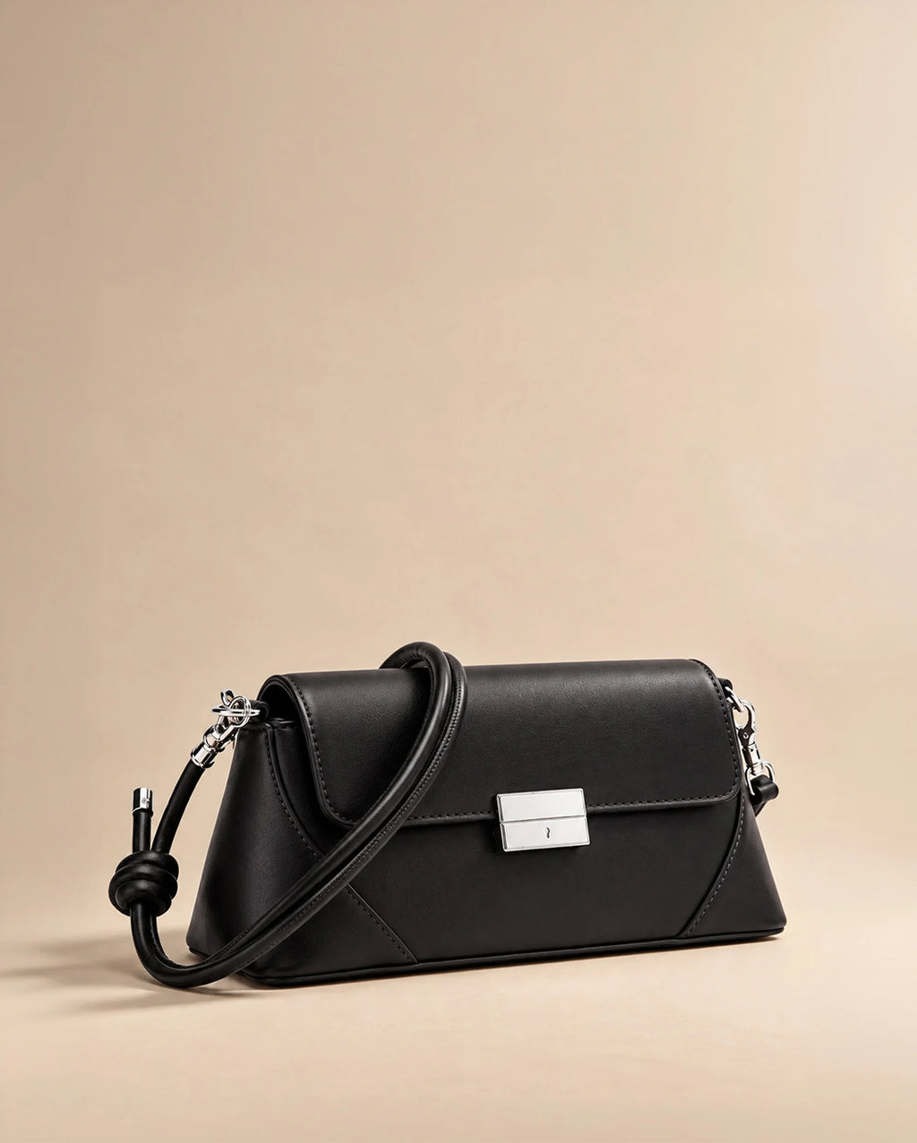 Ella Verse Black Shoulder Bag