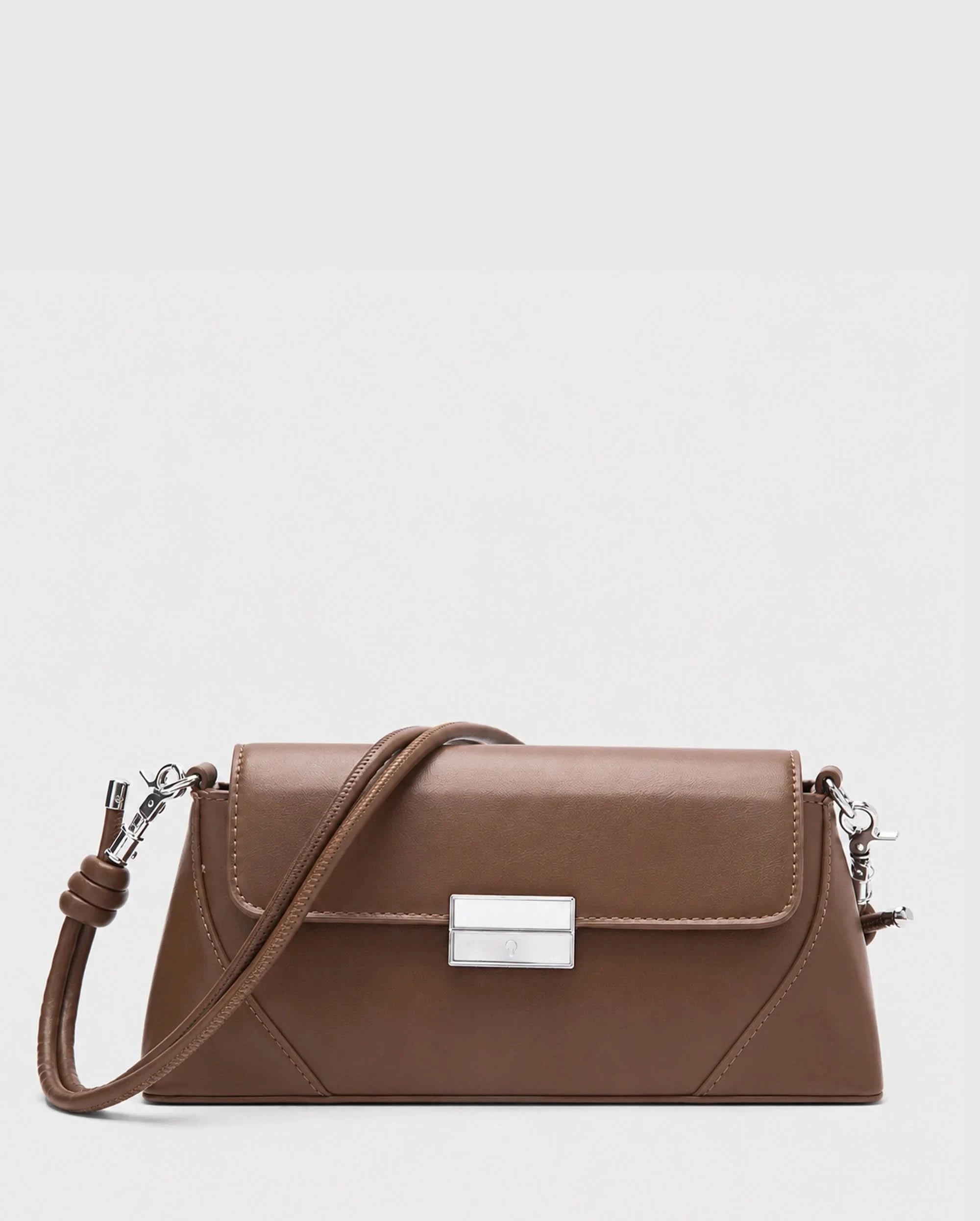 Ella Verse Coffee Shoulder Bag