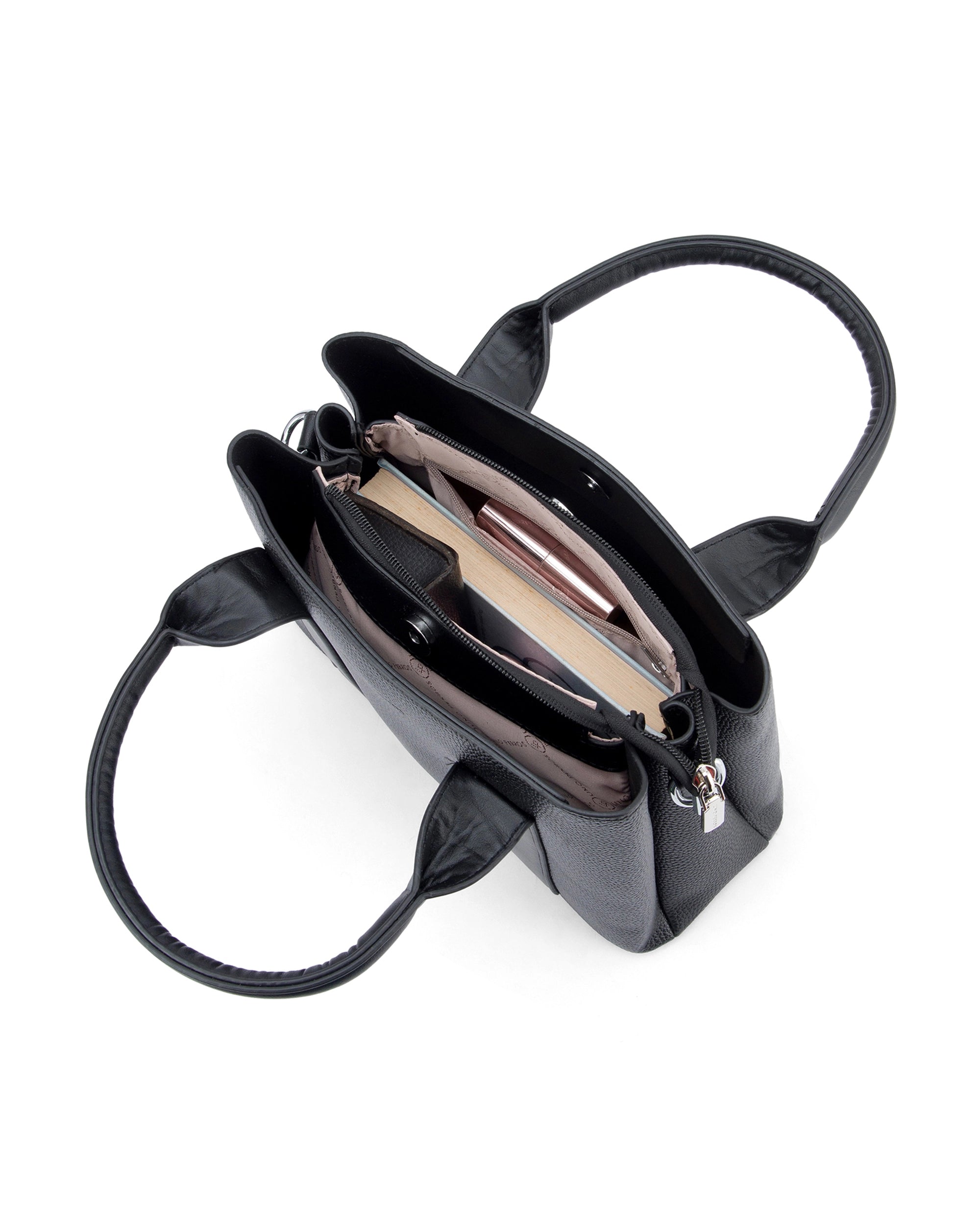 Voyage Vivienne Black Shoulder Bag