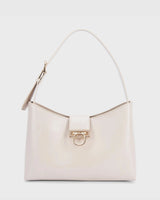 Ella Reverie Off-white Shoulder Bag