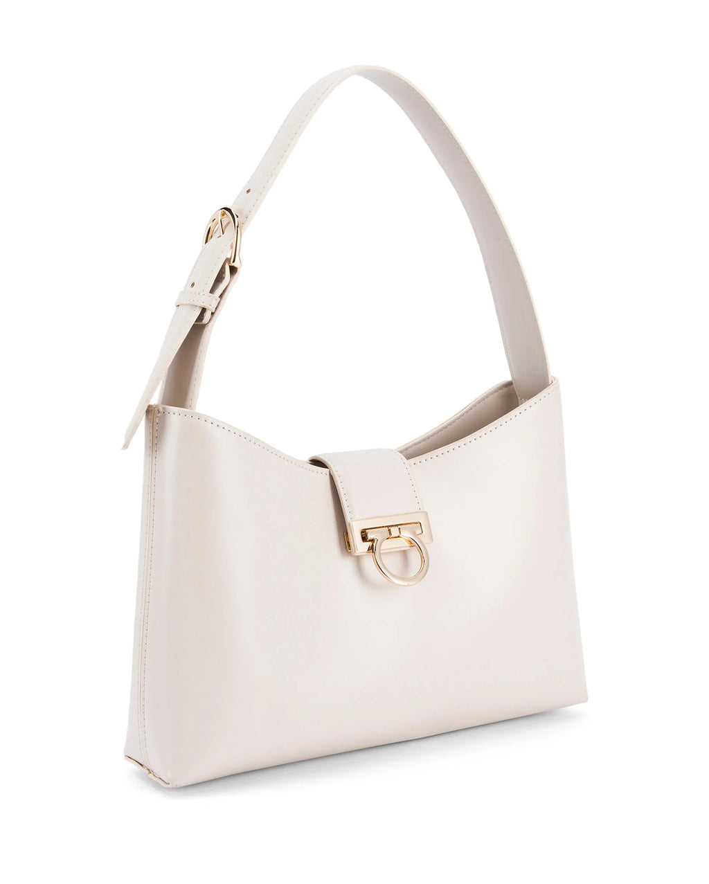 Ella Reverie Off-white Shoulder Bag