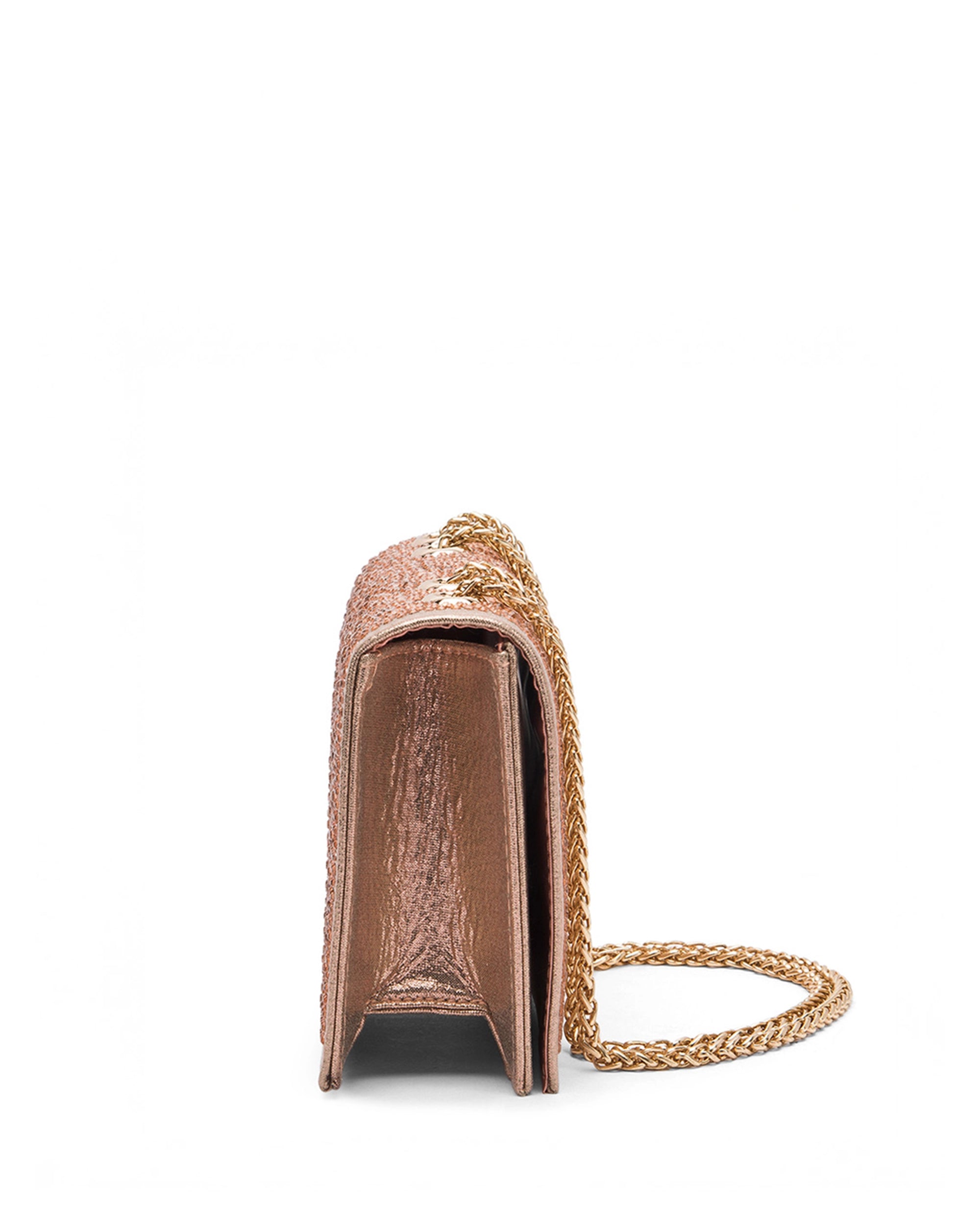 Texas Aurelia Rose Gold Shoulder Bag