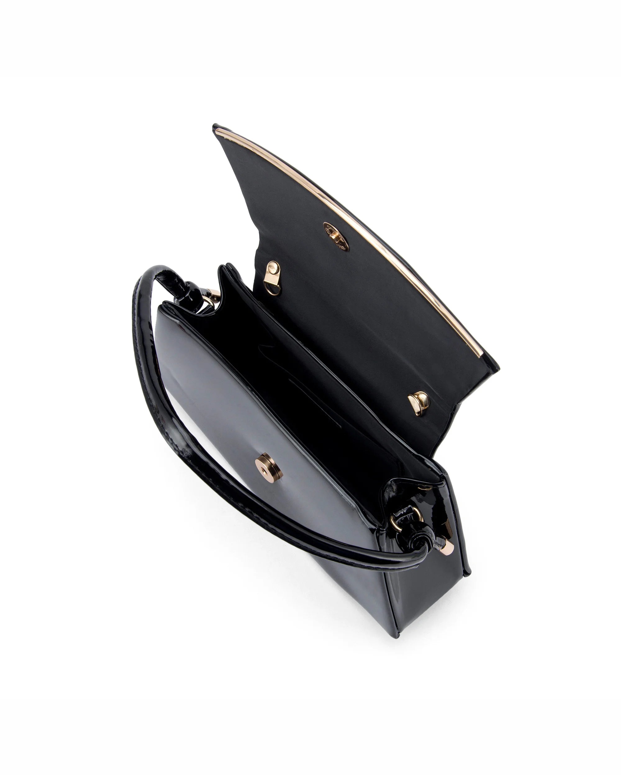 Ella Rina Black Shoulder Bag