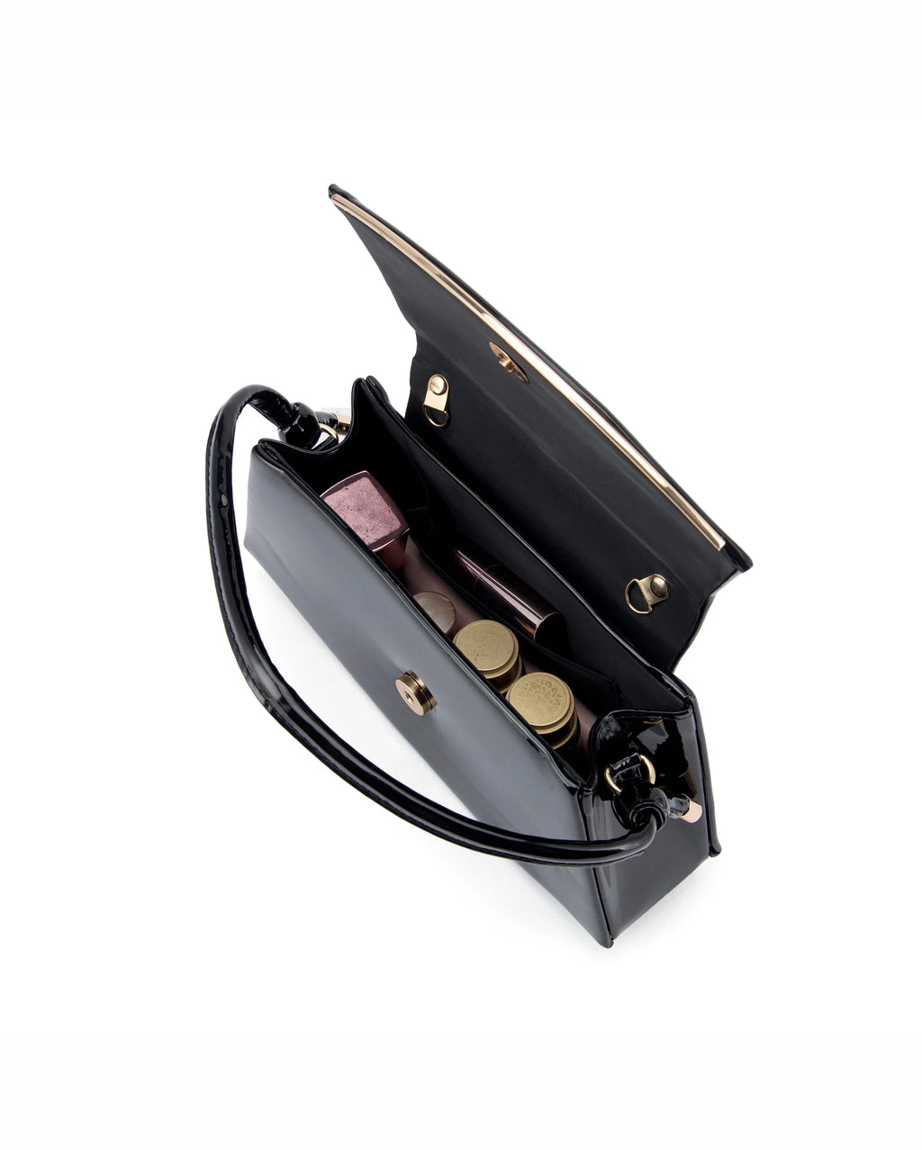 Ella Rina Black Shoulder Bag