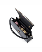 Ella Rina Black Shoulder Bag