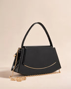 Ella Rina Black Shoulder Bag