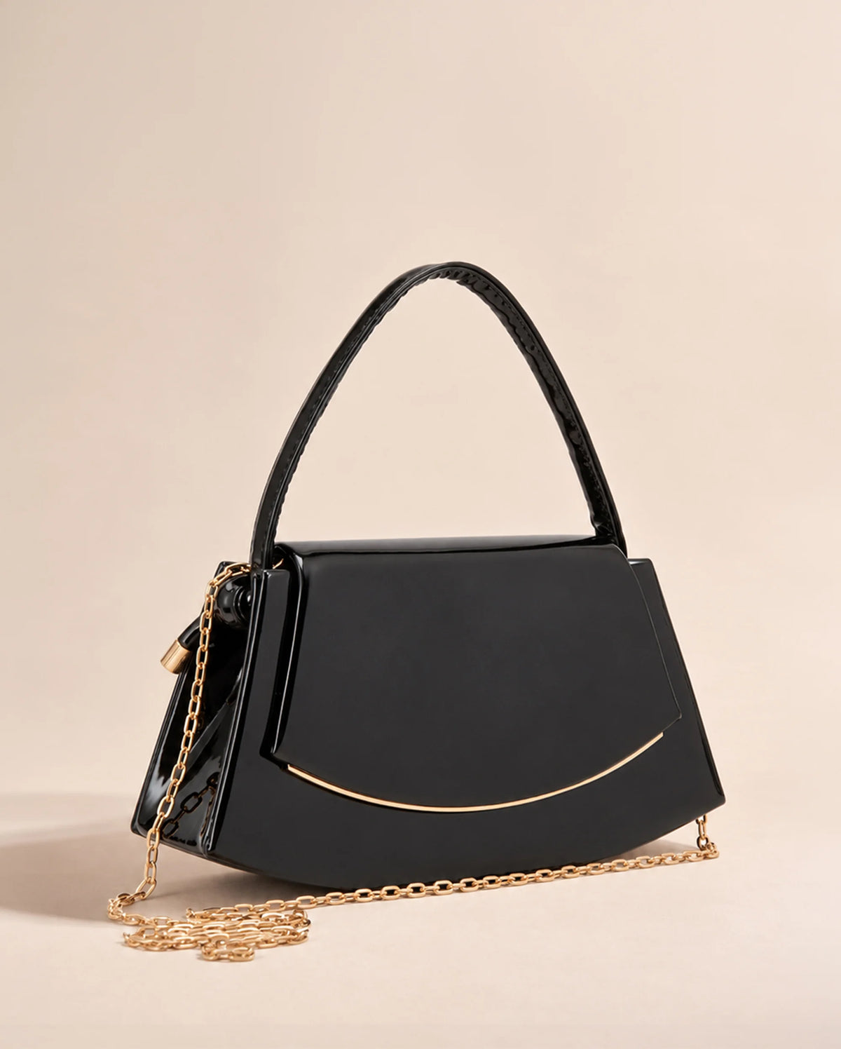 Ella Rina Black Shoulder Bag