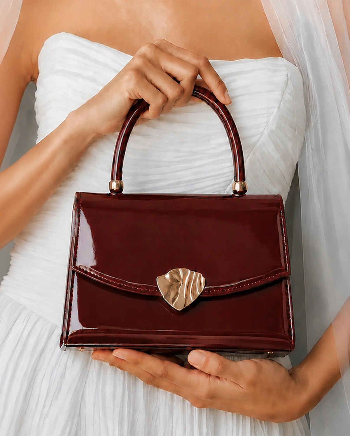 Voyage Juliette Cherry Satchel Bag