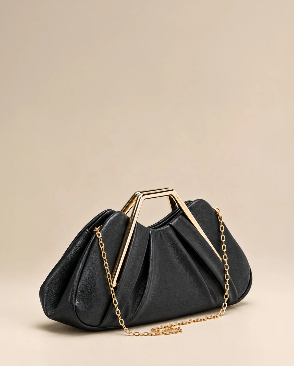 Texas Valencia Black Shoulder Bag