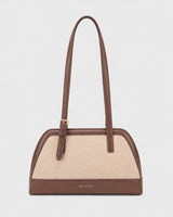 Ella Marlowe Beige Shoulder Bag