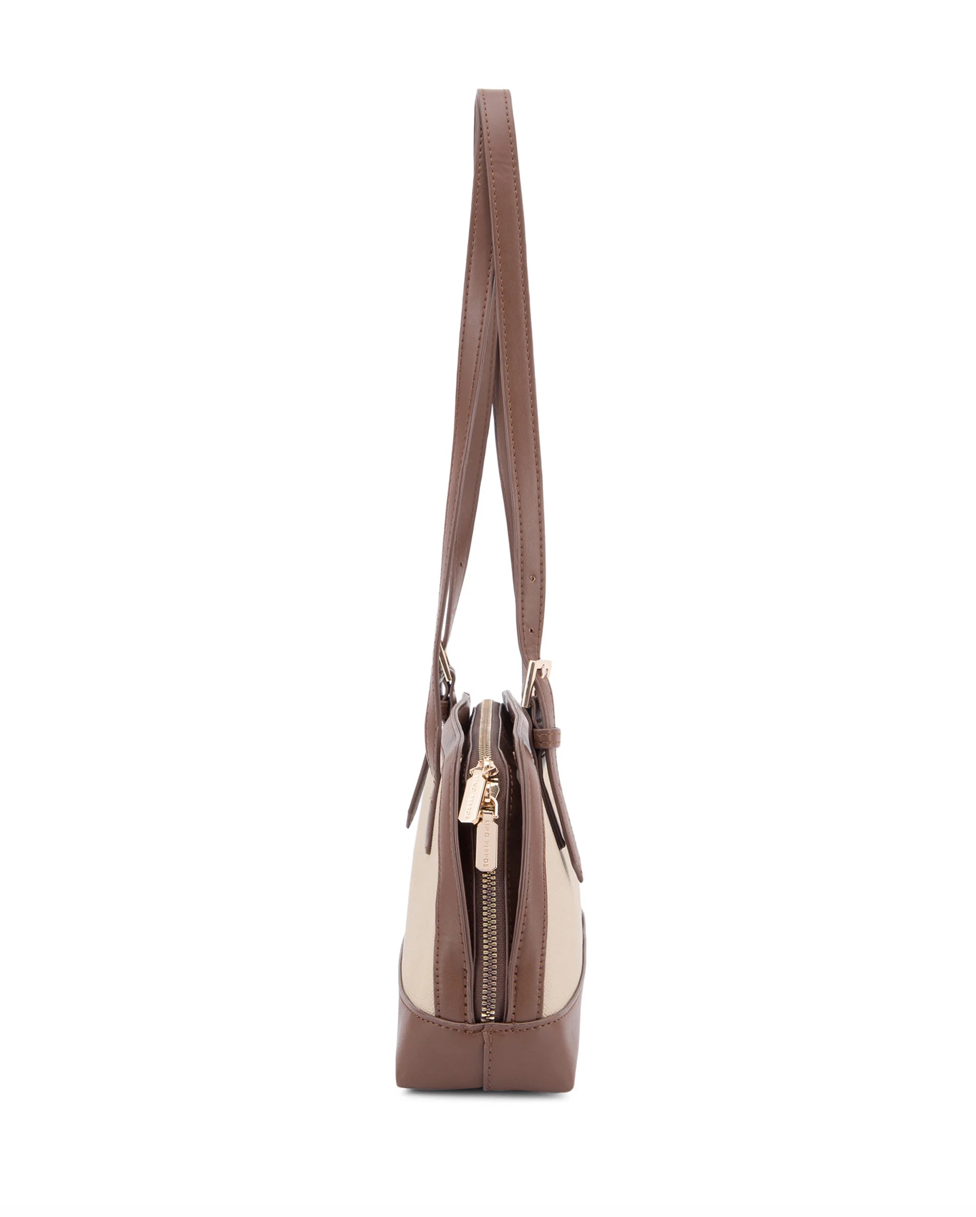 Ella Marlowe Beige Shoulder Bag