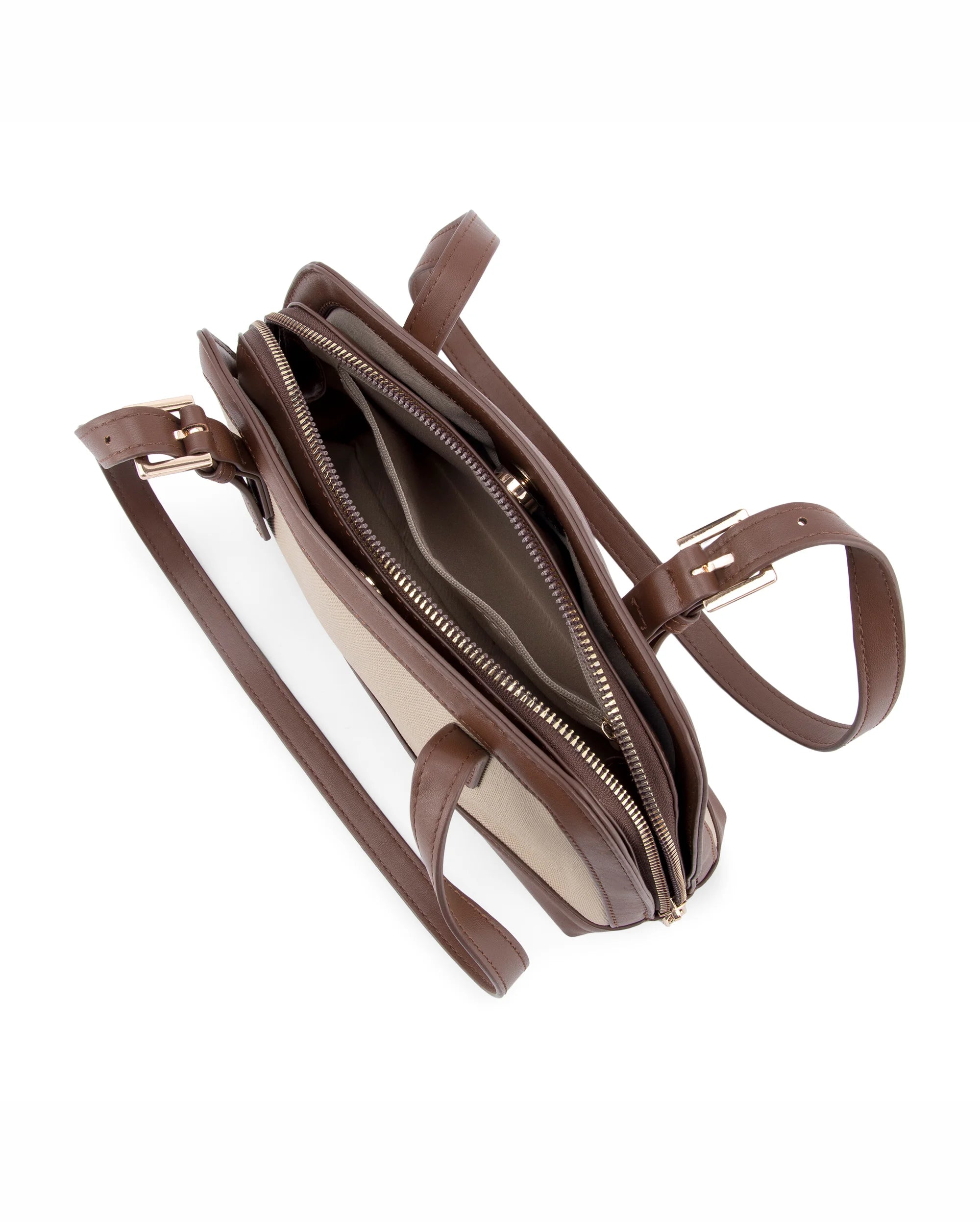 Ella Marlowe Beige Shoulder Bag