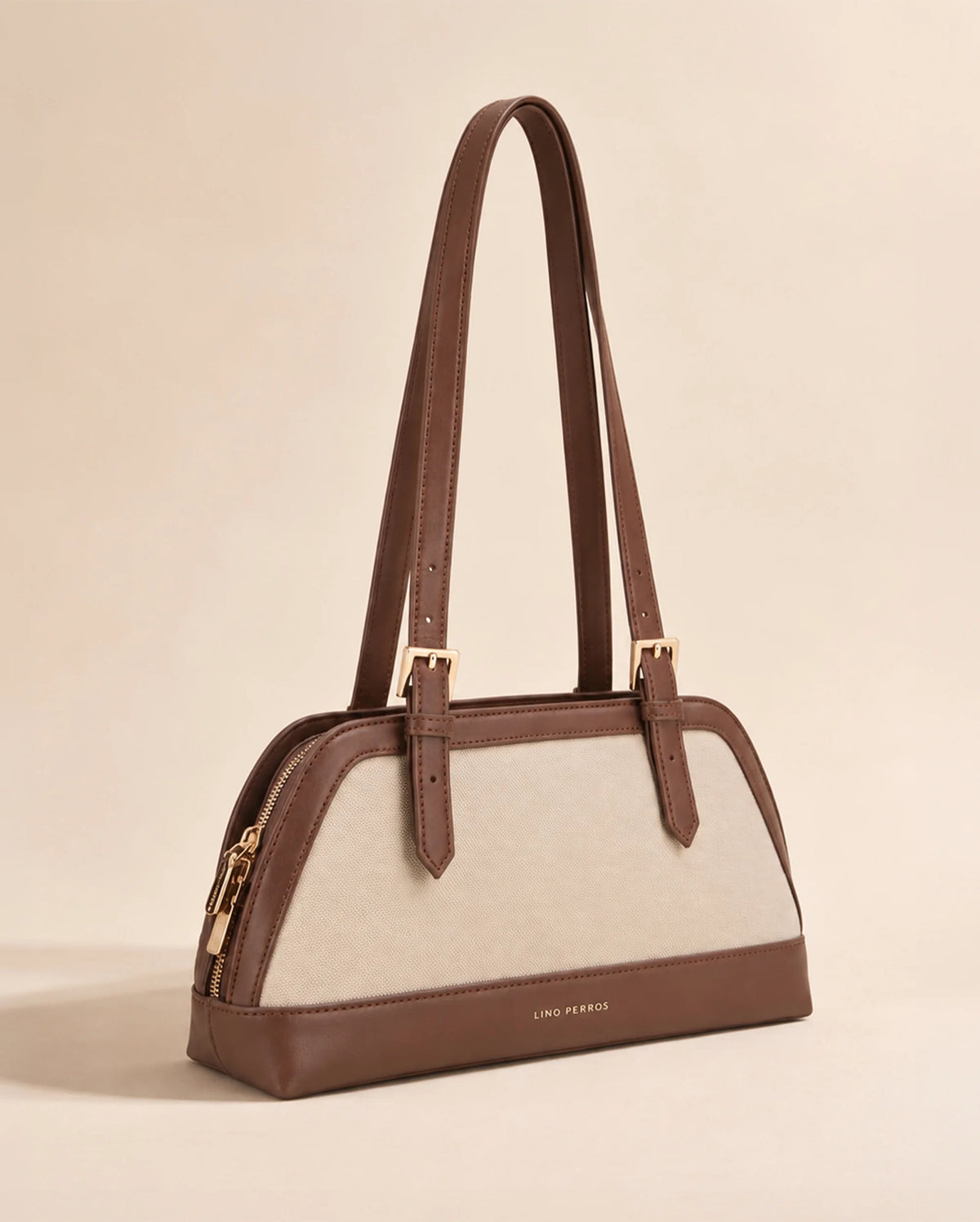 Ella Marlowe Beige Shoulder Bag