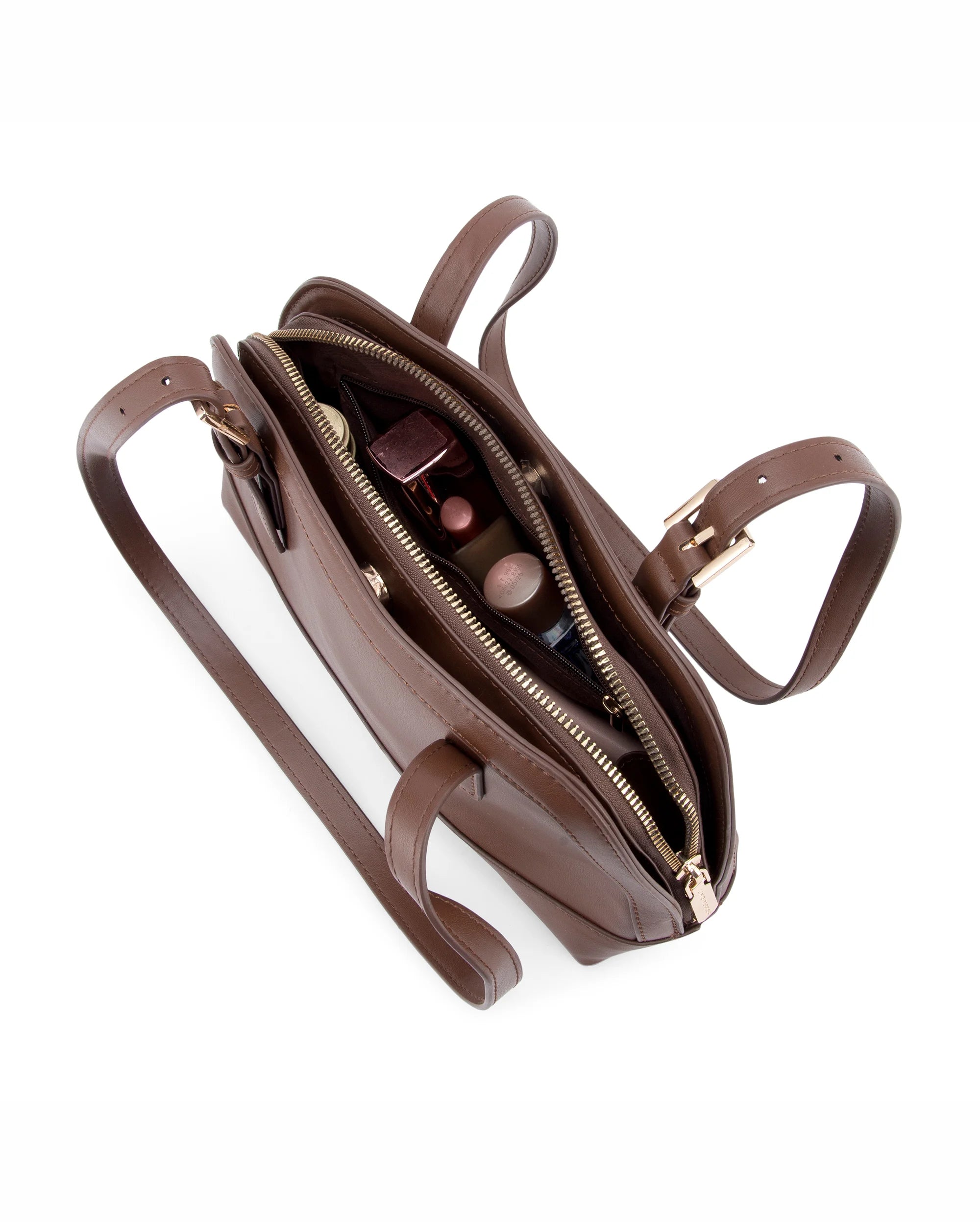 Ella Marlowe Coffee Shoulder Bag