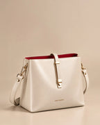 Ella Verve Off-White Shoulder Bag