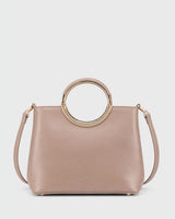 Ella Tessa Beige Satchel Bag