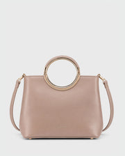 Ella Tessa Beige Satchel Bag