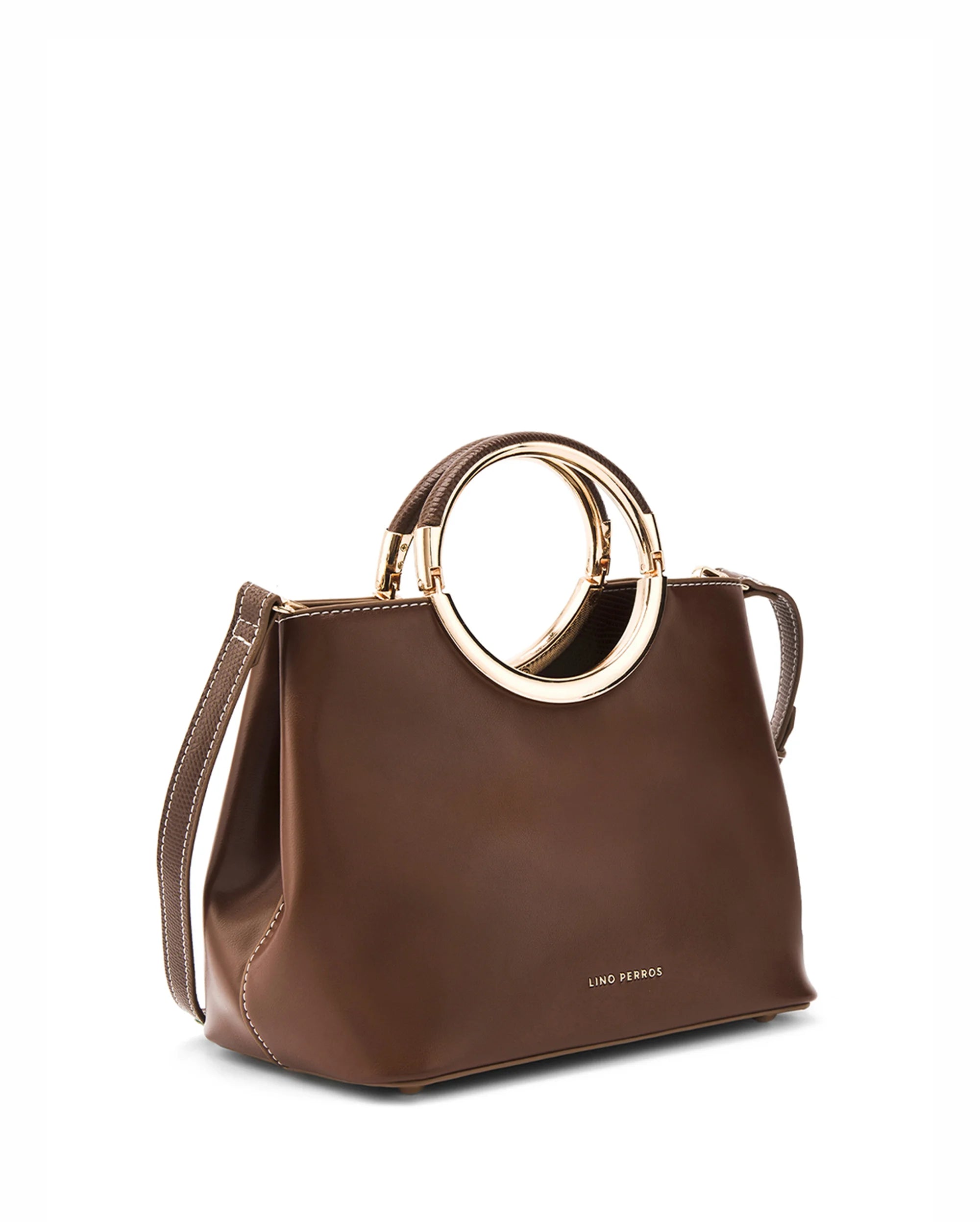 Ella Tessa Coffee Satchel Bag