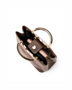 Ella Tessa Coffee Satchel Bag